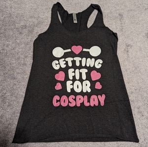 NWOT "Getting Fit for Cosplay" Workout Tank
